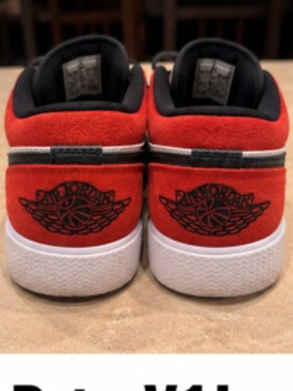 Air Jordan 1 Retro Low “Gym Red / Chicago” — Men's 9 - Picture 2 of 3